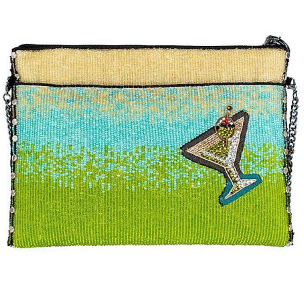 Mary Frances Happy Hour Hand Beaded Clutch - Picture 6 of 8